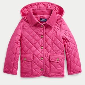 RALPH LAUREN Polo Quilted Barn Jacket Toddler 4T